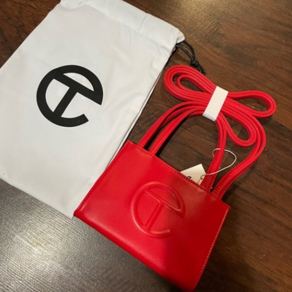 Small Red Telfar Bag